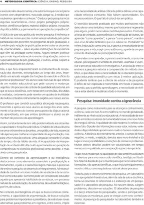 Metodologia Científica: Ciência, Ensino e Pesquisa Estrela 3° Ed[ E-book]