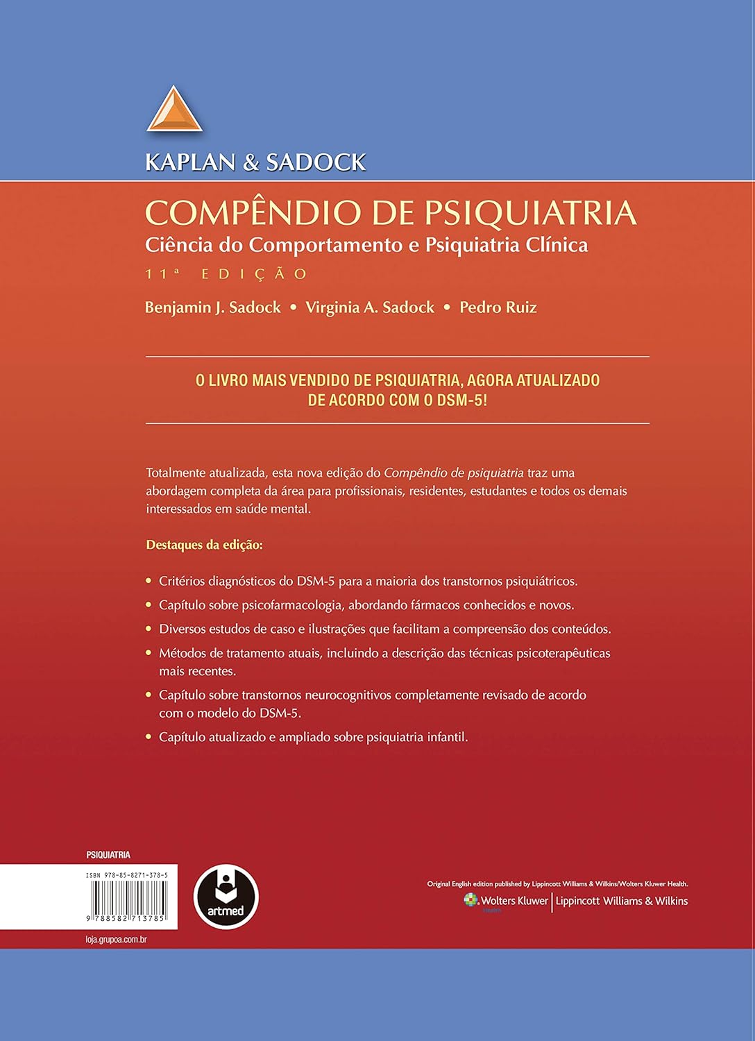 Compêndio de Psiquiatria: Ciência do Comportamento e Psiquiatria Clínica