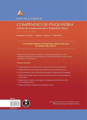 Compêndio de Psiquiatria: Ciência do Comportamento e Psiquiatria Clínica