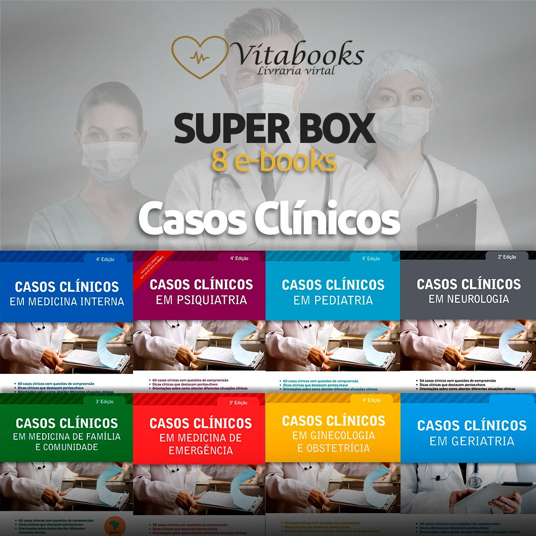 Coleção casos Clínicos: 8 Livros [E-book]