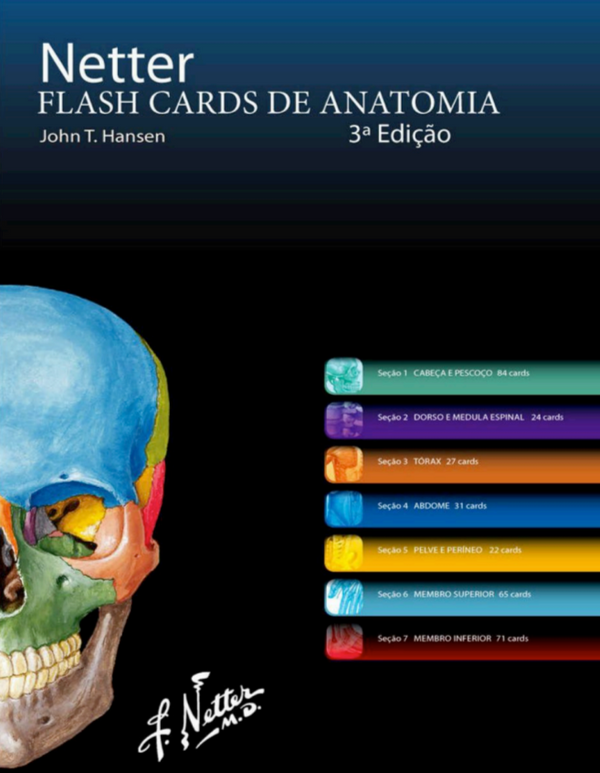 Flash Cards de Anatomia Netter 3° Ed [E-Book]