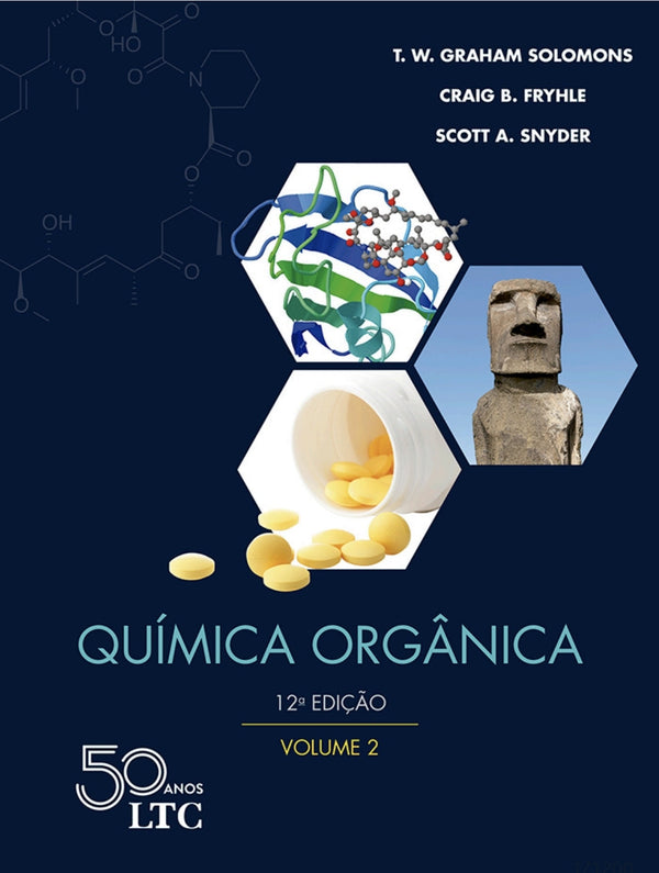 Quimica orgânica Solomons 12° Ed Volumes 1 e 2.