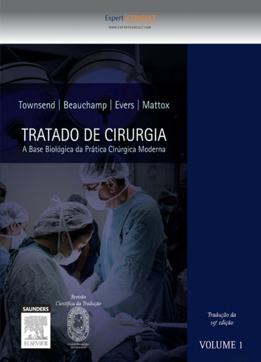 Tratado de Cirurgia Sabiston 19° Ed