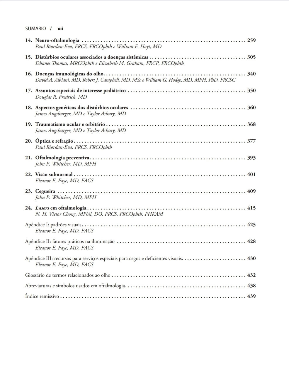 Oftalmologia Geral de Yaughan & Asbury 17° Ed [E-book]