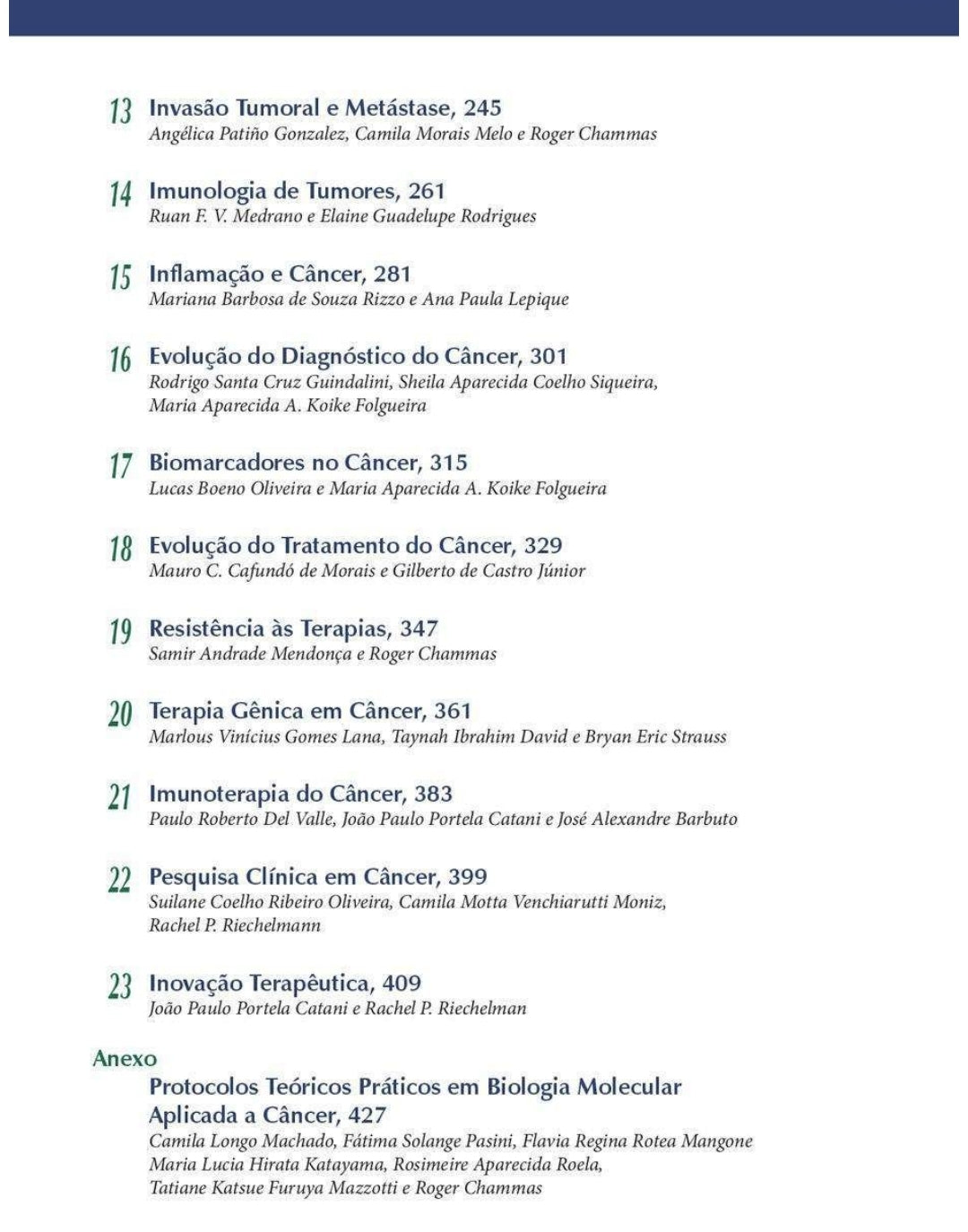 Fundamentos de Oncologia Molecular Chammas 1° Ed [E-book]