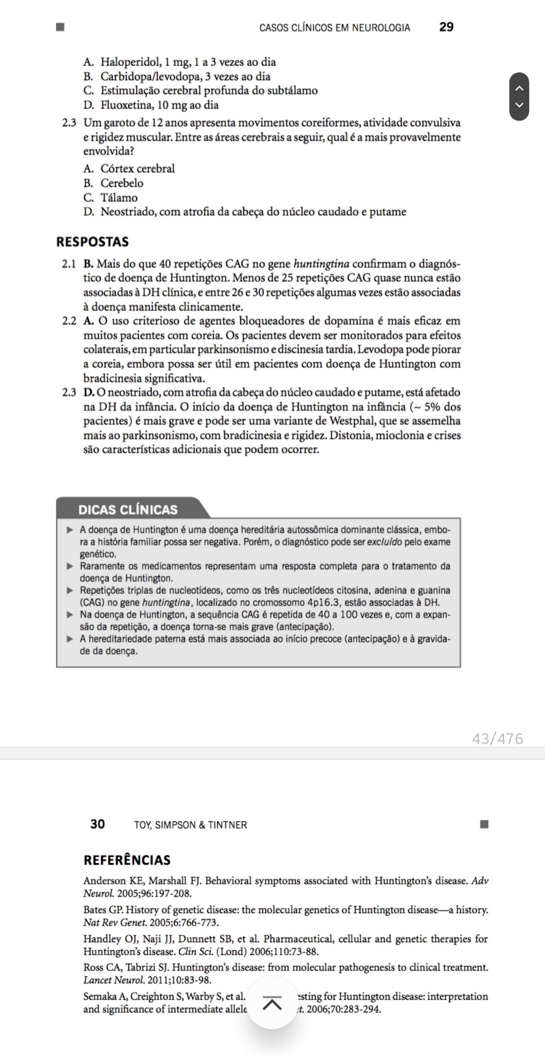 Casos Clínicos em Neurologia Toy 2° Ed [E-book]