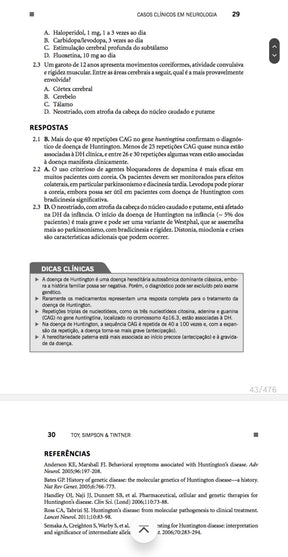 Casos Clínicos em Neurologia Toy 2° Ed [E-book]